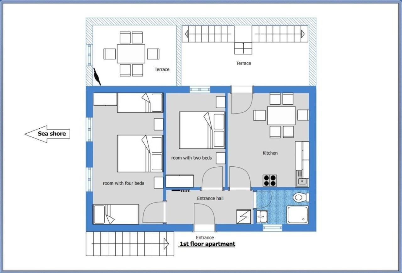 Rose - Apartmani Janovic Luštica Luaran gambar